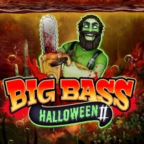 Big Bass Halloween 2 by Pragmatic Play, showcased at geometry-dashfree.com – game logo